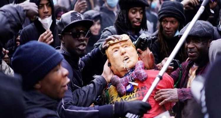 تظاهرات ضد نژادپرستی در آمریکا/ سرکوب به سبک دیکتاتورهای عرب