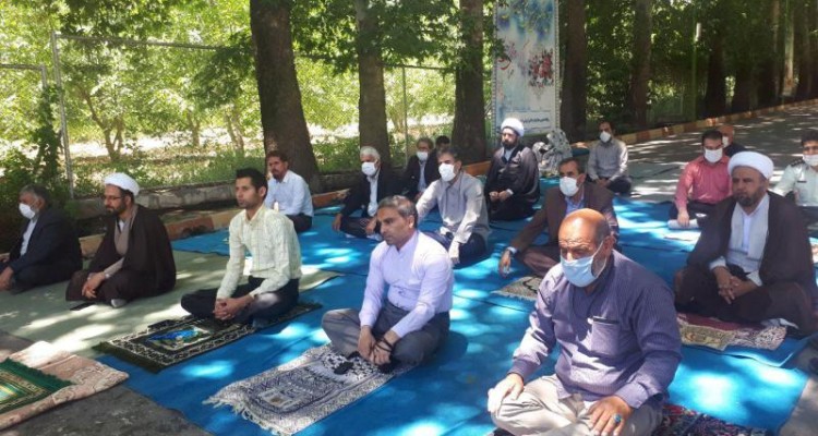  نماز جمعه شهرستان صحنه اقامه شد