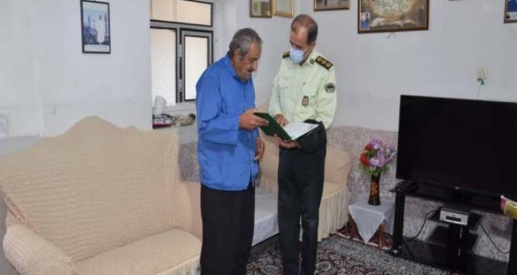  تجدید میثاق فرماندهی و پرسنل انتظامی اسلام آبادغرب با شهدا و جانبازان شهرستان