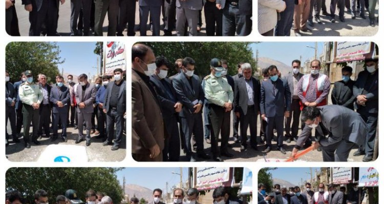 عملیات اجرایی ۲ پروژه آب و فاضلاب در شهرصحنه آغاز شد