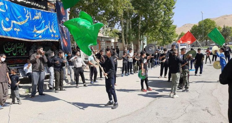  مراسم تاسوعای حسینی در صحنه برگزار شد
