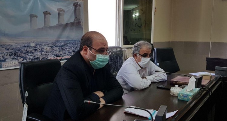  حضور در تمام ادارات کنگاور بدون زدن ماسک ممنوع است