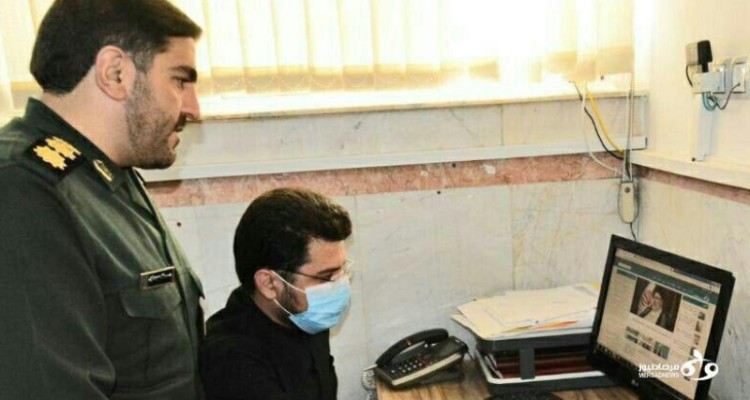  بازدید معاون فرهنگی سپاه حضرت نبی اکرم(ص) از شبکه اطلاع رسانی مرصاد
