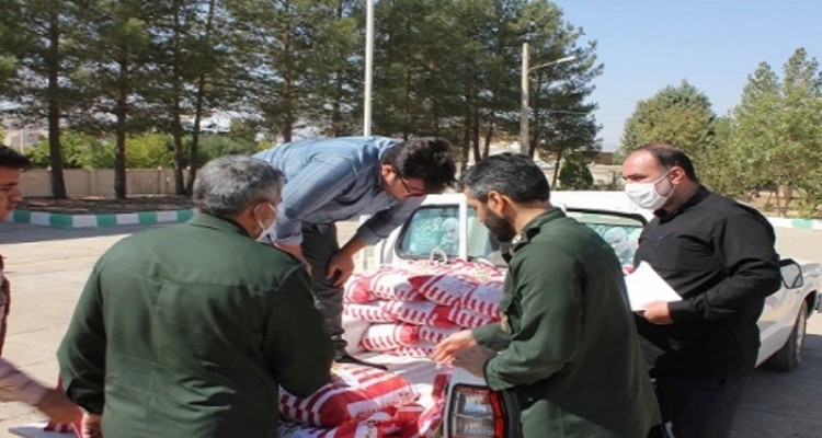  توزیع 145بسته معیشتی بین معسرین شهرستان‌ هرسین