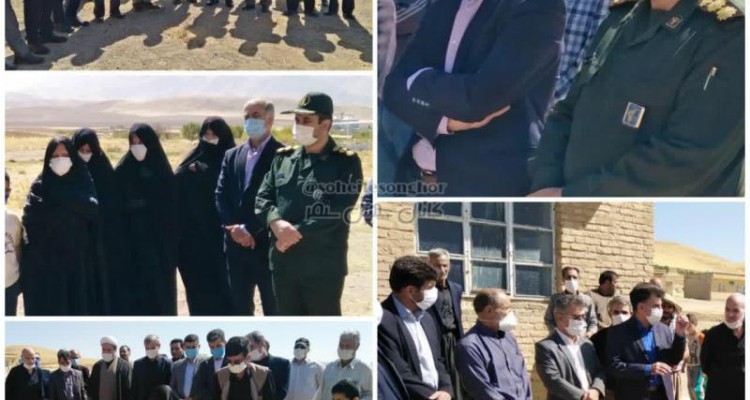 مدرسه خیّرساز روستای هیبت اله شهرستان سنقروکلیایی کلنگ زنی شد