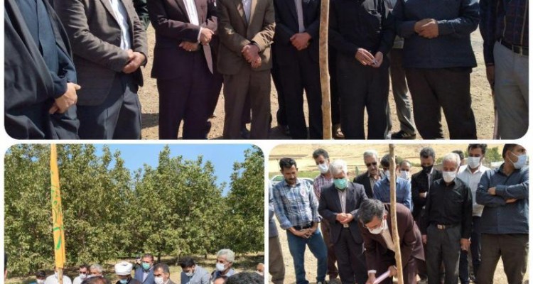  مسجد روستای احمد آباد مله ماس شهرستان صحنه کلنگ زنی شد