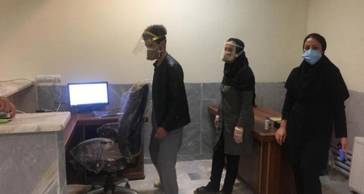 ظرفیت بخش کرونا بیمارستان دکتر معاون صحنه تکمیل شد / ۲۵ مورد قطعی بستری در صحنه