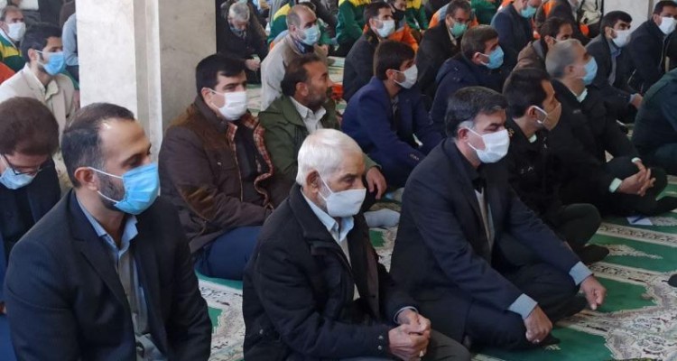 نماز جمعه این هفته شهرستان صحنه  برگزار شد