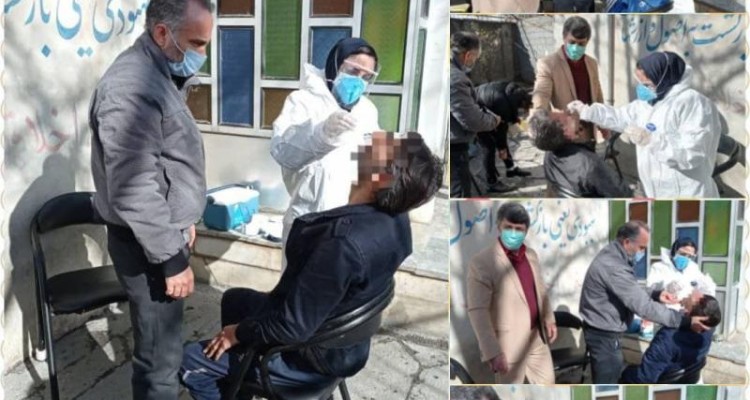 تست کرونا افراد کمپ ترک اعتیاد امید صحنه منفی است