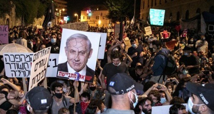 آغاز مجدد اعتراضهای مردمی علیه نتانیاهو در فلسطین اشغالی