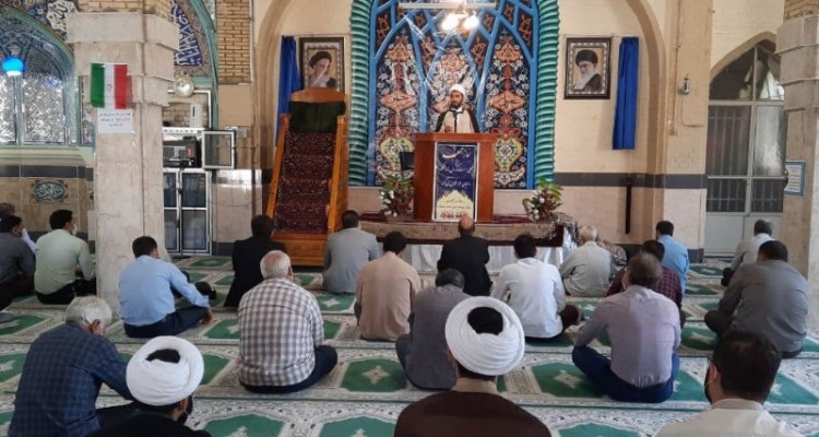 نماز عبادی سیاسی جمعه این هفته شهرستان صحنه  اقامه شد