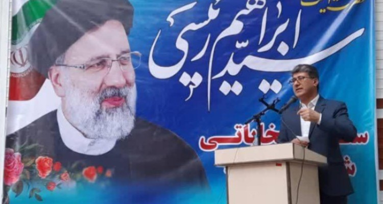 دکتر علی رضایی به حمایت از آیت الله رئیسی در ستادهای انتخاباتی صحنه و دینور حاضر شد