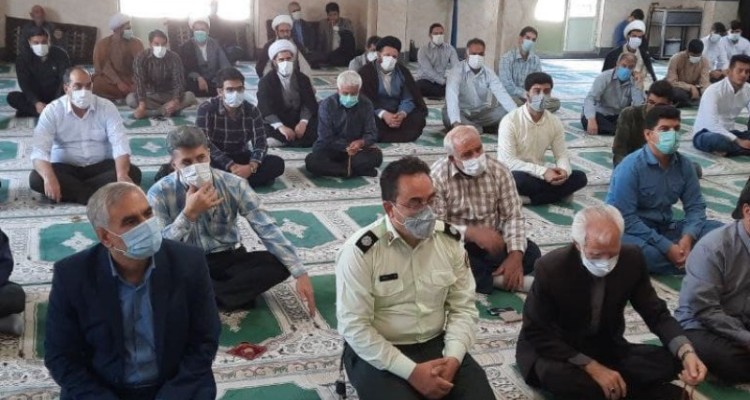 نماز عبادی سیاسی جمعه شهرستان صحنه  اقامه شد
