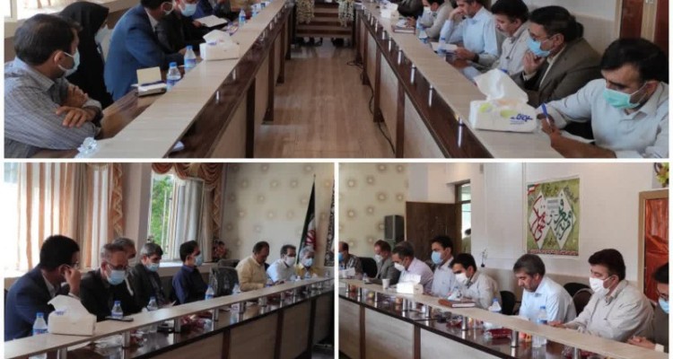 جلسه پروژه مهر و آمادگی بازگشایی مدارس برگزار شد