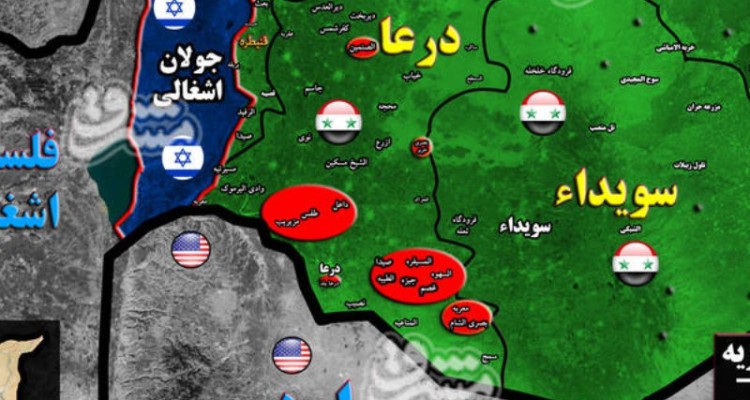 جزئیات تحرکات مشکوک آمریکایی‌ها و انگلیسی‌ها در جنوب سوریه