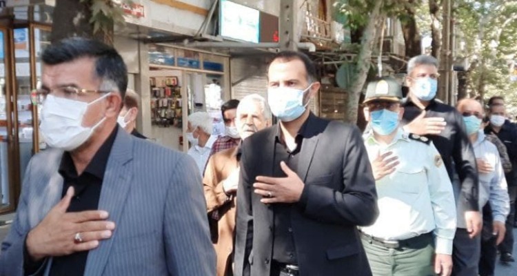 مراسم عزاداری 28 صفر در صحنه انجام شد