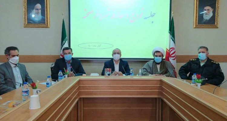 مراسم تودیع و معارفه شهردار صحنه برگزار شد