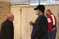 قهرمان المپیک در جمع مردم محروم استان گلستان