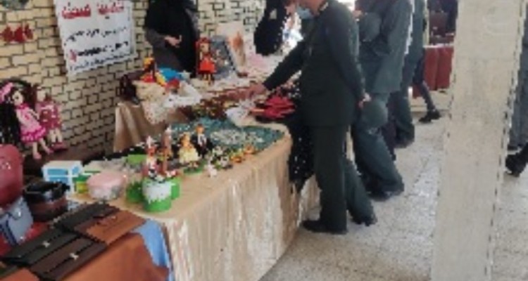 نمایشگاه محصولات اقتصاد مقاومتی در صحنه برپا گردید