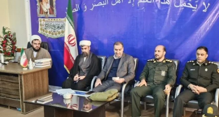 دیدار با امام جمعه صحنه در نخستین روز دهه فجر