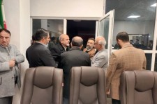 بازدید از کارخانه در حال ساخت ذوب آهن کرمانشاه در شهرک صنعتی صحنه