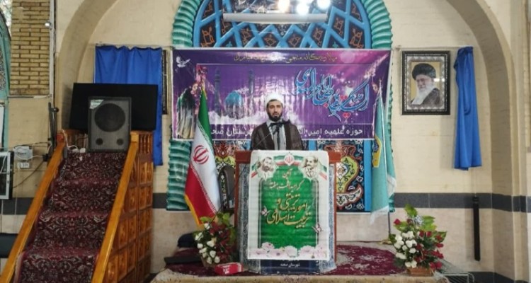 نماز جمعه عبادی سیاسی صحنه برگزار شد.