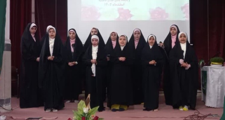 جشن ولادت صاحب زمان عج در حوزه علمیه