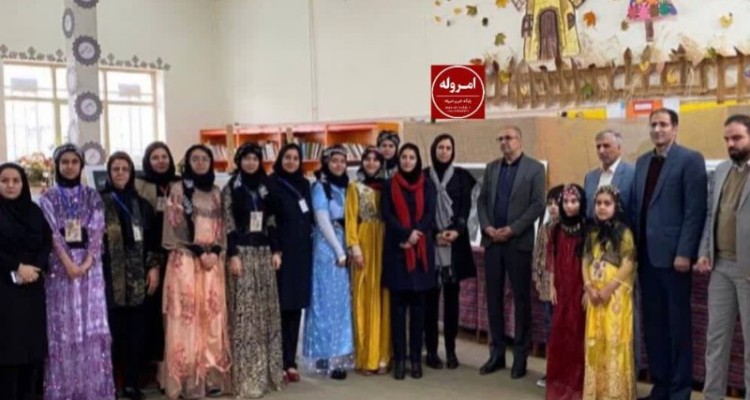 نمایشگاه هنرهای تجسمی با عنوان (که نیشکی زاگروس) در شهرصحنه افتتاح شد