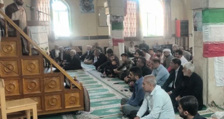 نماز جمعه در شهر صحنه برگزار شد