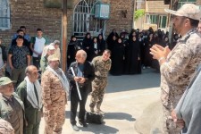 اعزام کاروان مردمی شهرستان صحنه به یادمان شهدای بازی دراز در سرپل ذهاب