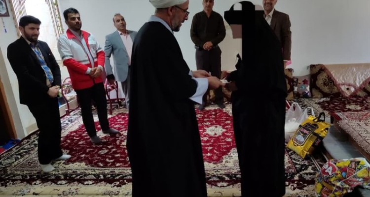 تفقد و دلجویی از خانواده های دارای بیماری خاص در صحنه