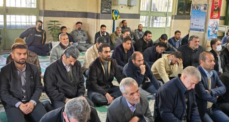 مراسم پنجمین سالگرد شهادت حاج قاسم سلیمانی در صحنه