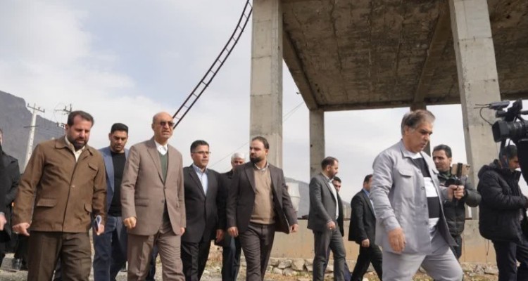 بازدید استاندار کرمانشاه از پروژه مجتمع خدماتی رفاهی امام رضا(ع) پ