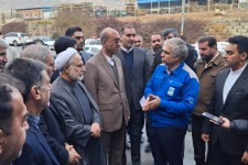 بازدید استاندار کرمانشاه از ایران خودرو صحنه