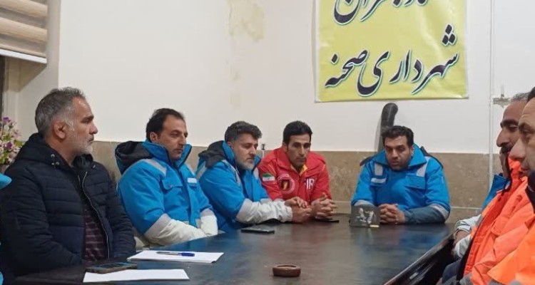جلسه ستاد بحران شهرداری به ریاست شهردار صحنه برگزار شد