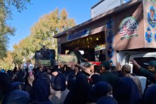 صحنه غرق در عطر حضور شهدا شد