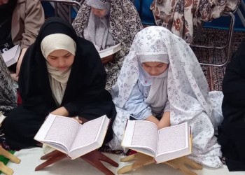 برگزاری آیین معنوی اعتکاف در شهرستان صحنه