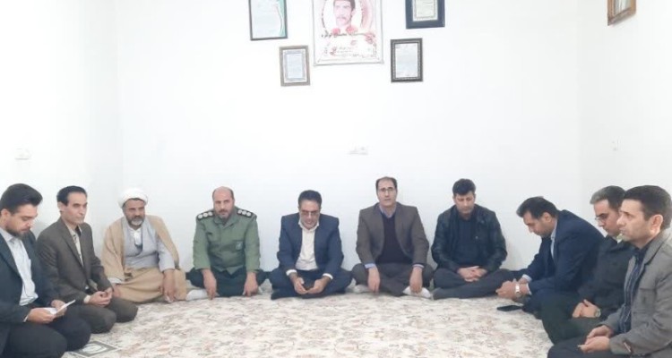 دیدار و سرکشی از خانواده‌های معظم شهدا به مناسبت دهه مبارک فجر   