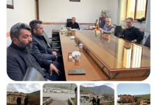 جلسه پیگیری مشکلات کتابخانه عمومی شهیدباهنر دهستان کندوله
