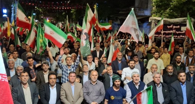 حضور مردم ولایت مدار شهرستان صحنه در موج هفتادو پنجم