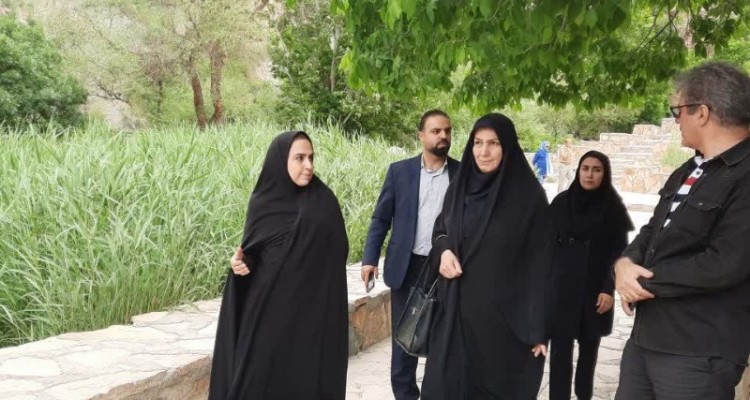 بازدید معاونت گردشگری وزارت میراث‌فرهنگی، گردشگری و صنایع‌دستی از دربند صحنه
