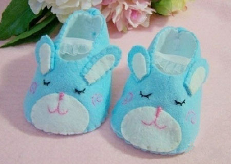 آموزش دوخت پاپوش نوزاد آموزش دوخت پاپوش نوزاد