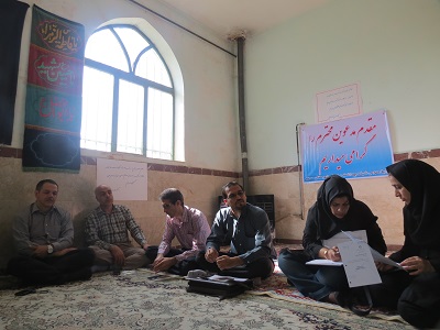 روستای دستجرده سفلی صحنه بعنوان روستای سالم انتخاب شد + تصویر