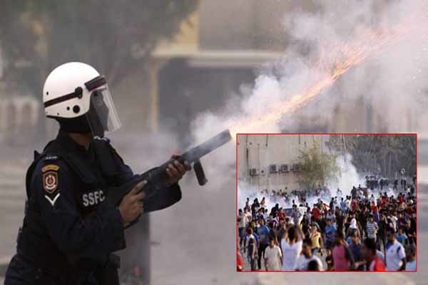 آل خلیفه تهدید به خاک و خون کشیدن عزاداران بحرینی کرد