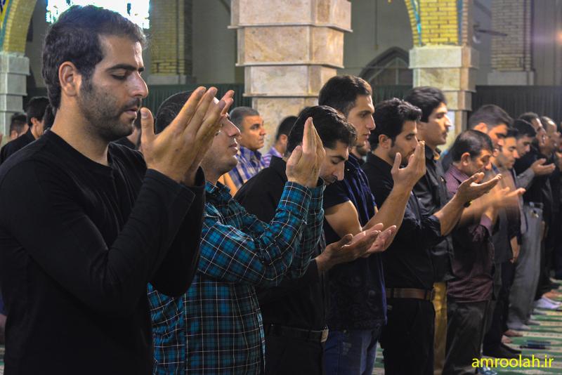  آیین احیای دومین شب قدر در شهر صحنه برگزار شد + تصویری
