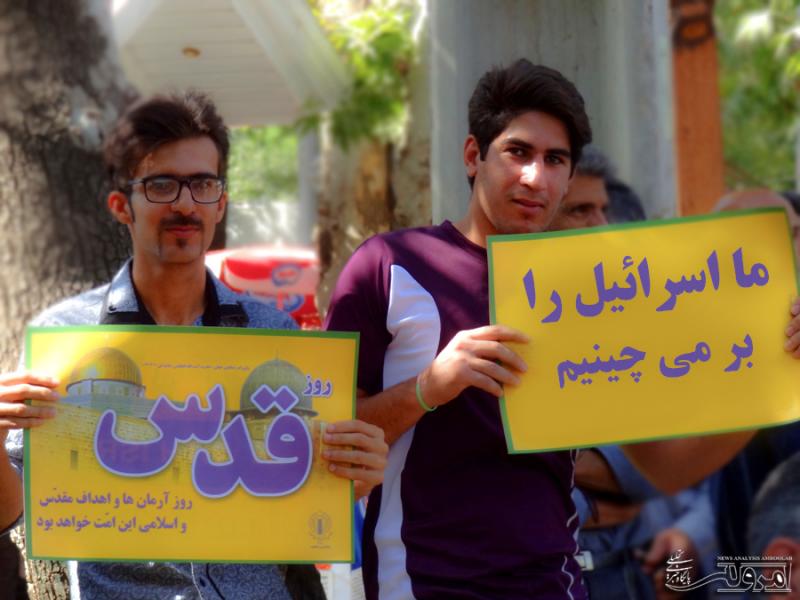 ما اسرائیل را بر میچینیم