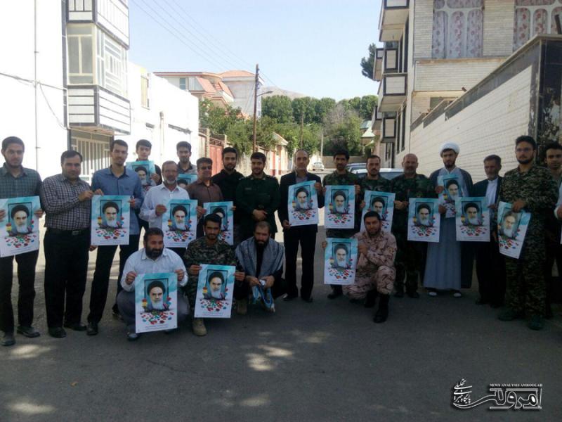 راهپیمایی روز قدس در شهرستان صحنه برگزار شد