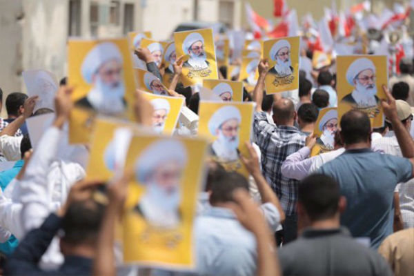 هزاران بحرینی در منطقه «الدراز» تظاهرات کردند