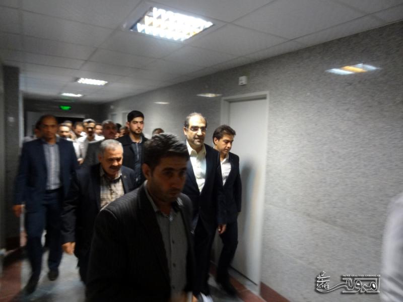  وزیر بهداشت از بیمارستان در حال ساخت معاون شهر صحنه بازدید کرد