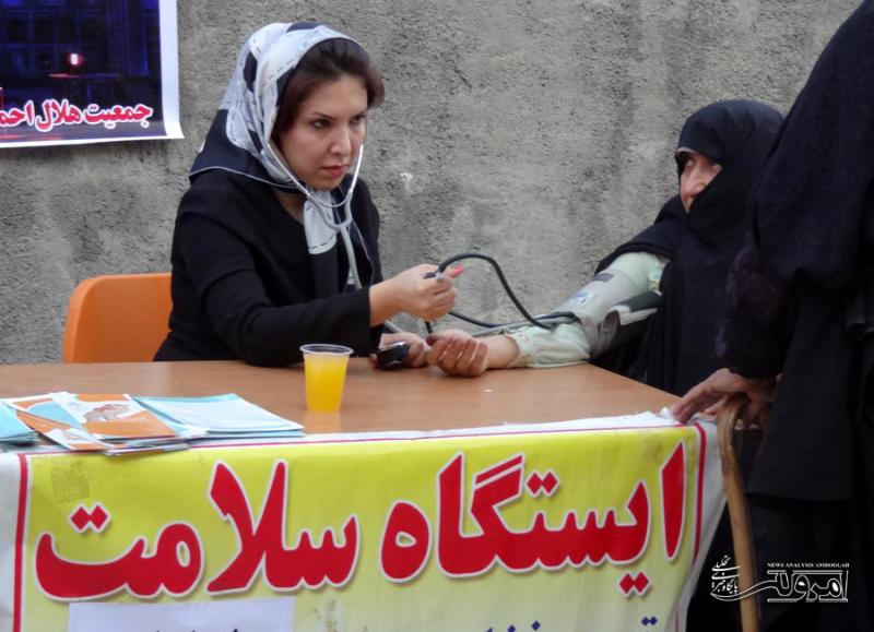 بیش از 270 نفر از خدمات ایستگاه سلامت جمعیت هلال احمر شهرستان صحنه بهره مند شدند